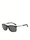 Emporio Armani Men's Sunglasses with Black Frame and Black Polarized Lens EA4058 506381