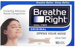 GSK Breathe Right Original Tan Small/Medium 10τμχ