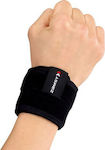 Zamst Wrist Band Elastic Wrist Brace with Strap in Black Color 474101