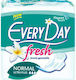 Every Day Fresh Normal Pantyliners with Wings for Normal Flow 3 Drop 10pcs Ultra Plus