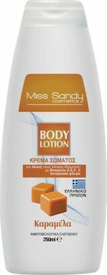 Miss Sandy Καραμέλα Hidratantă Crema pentru Corp cu Aromă de Caramelă 500ml