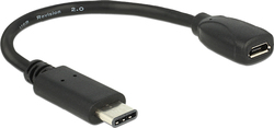 DeLock 65578 USB-C male σε micro USB female