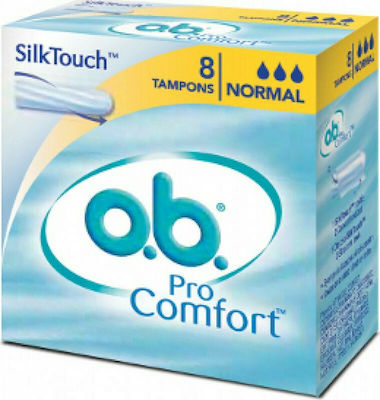 O.B. Ταμπόν ProComfort SilkTouch για Κανονική Ροή 8τμχ