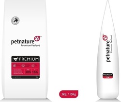 Petnature Premium 15kg Dry Food for Adult Dogs of Small Breeds with Chicken and Rice