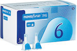 Novo Nordisk NovoFine Βελόνες Ινσουλίνης 31G x 6mm 100τμχ