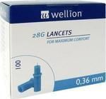 Wellion Lancets Kanülen 28G 100Stück