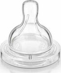 Philips Baby Bottle Teat of Silicone Slow Flow for 1+ months 2τμχ