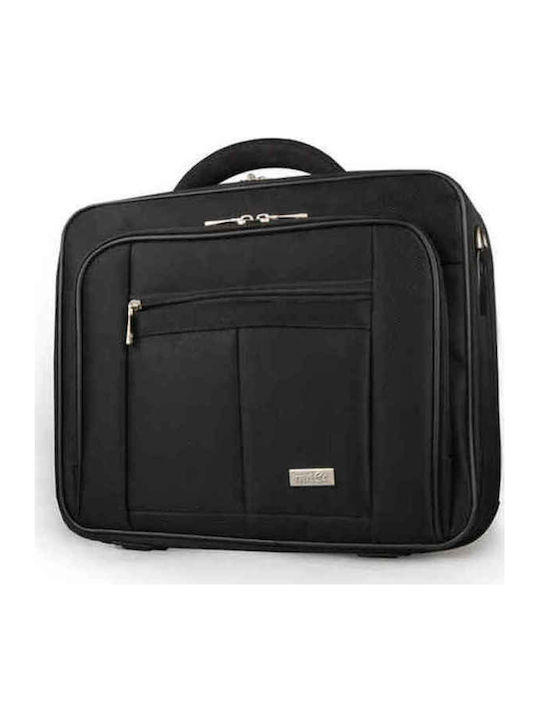 Natec Boxer Τσάντα Ώμου / Χειρός για Laptop 17.3" σε Μαύρο χρώμα