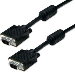 Powertech Cablu VGA - VGA Negru 30m (CAB-G011)