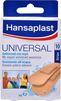 Hansaplast Αδιάβροχα Αυτοκόλλητα Επιθέματα Universal 10τμχ