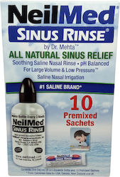 NeilMed Sinus Rinse Starter Kit Σύστημα Ρινικών Πλύσεων + 10 φακελάκια