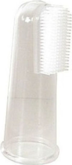 bioXtra Baby Finger Toothbrush for 0m+ Transparent