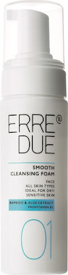 Erre Due Schaumstoff Reinigung Smooth Cleansing Foam für fettige Haut 150ml