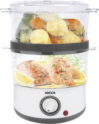 Jocca Ατμομάγειρας με 2 Επίπεδα Μαγειρέματος 4.4lt