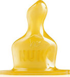 Nuk Classic Nipple of Rubber High Flow for 6+ months 1τμχ