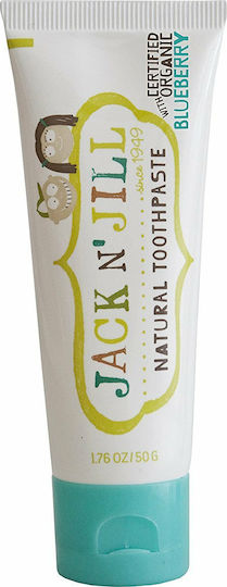 Jack n' Jill Βρεφική Οδοντόκρεμα για 6m+ με Γεύση Berries Χωρίς Φθόριο 50gr
