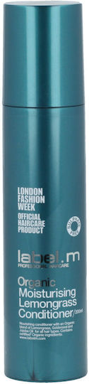 Label.M Organic Moisturising Lemongrass Hair Conditioner Color Protection for Coloured Hair 200ml