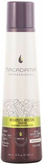 Macadamia Weightless Moisture Shampoos Reconstruction/Nourishment & Hydration for Oily Hair 300ml