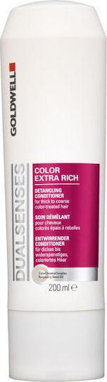 Goldwell Dualsenses Color Extra Rich Detangling Conditioner Farbschutz Für Gefärbte Haare 200ml