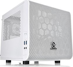 Thermaltake Core V1 Mini Tower Computer Case with Window Panel Snow Edition