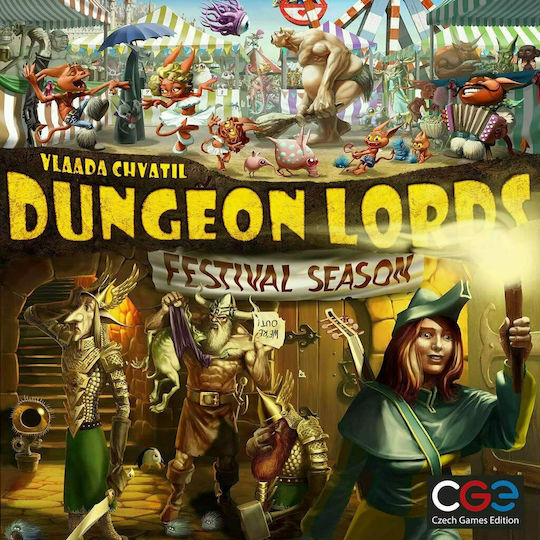 Επέκταση Παιχνιδιού Dungeon Lords: Festival Season για 2-4 Παίκτες 13+ Ετών (EN) Czech Games Edition