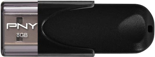 PNY Attaché 4 8GB USB 2.0 USB Stick Black