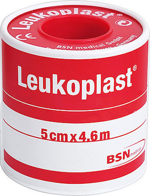 BSN Medical Leukoplast Stoff Verbandband 5cm x 4.6m