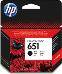 HP 651 InkJet Printer Ink Black (C2P10AE)