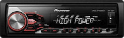 Pioneer Ηχοσύστημα Αυτοκινήτου Universal 1DIN (USB/AUX) με Αποσπώμενη Πρόσοψη