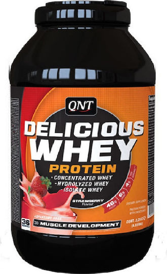 QNT Delicious Whey Whey Protein with Flavor Strawberry 2.2kg