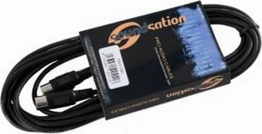 Soundsation Cable Midi male - Midi male 3m (BMD-3BK)