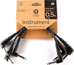 Planet Waves PW-CGTP-305 6,3 мм мъжки - 6,3 мм мъжки 0,15 м