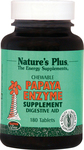 Nature's Plus Papaya Enzyme Gluten Free 180 chewable tabs