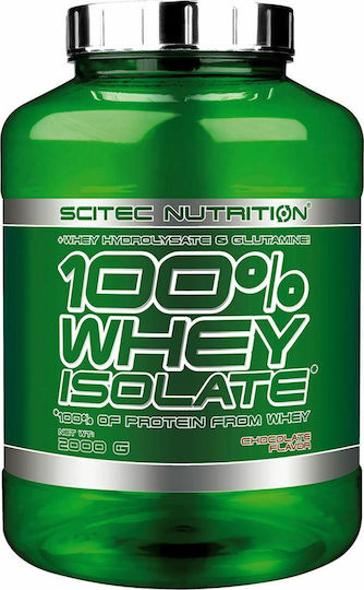 Scitec Nutrition 100% Whey Isolate Protein Whey Gluten Free with Flavor Banana 2kg