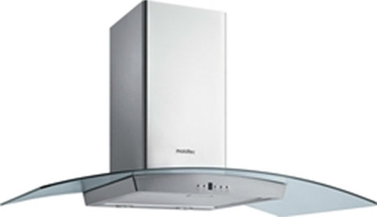 Maidtec Nadoro Șemineu Hotă 90cm Inox
