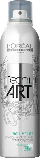 L'Oréal Professionnel Techni Art Volume Lift 3 Root Lift Spray-Mousse Αφρός Μαλλιών Όγκος 250ml