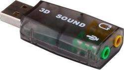 Powertech External USB 5.1 Sound Card (CAB-U036)