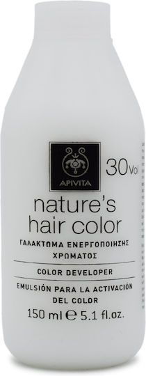 Apivita Nature's Hair Color Colour Activator Cream 30Vol 150ml