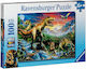 Kinderpuzzle Στη Χώρα των Δεινοσαύρων für 6++ Jahre 100pcs Ravensburger