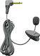 Philips LFH9173 Кондензатор (Малка диафрагма) Микрофон 3.5mm Щипка за Мобилен в Черен Цвят
