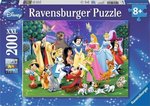 Puzzle pentru Copii Favoriții Disney pentru 8++ Ani 200buc Ravensburger