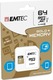 Emtec Gold+ microSDXC 64GB Clasa 10 U1 UHS-I cu adaptor