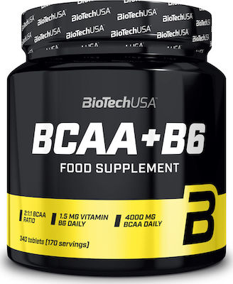 Biotech USA BCAA+B6 4000mg 340 ταμπλέτες