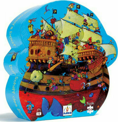 Kids Puzzle Πειρατικό Καράβι for 5++ Years 54pcs Djeco