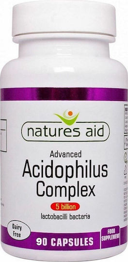 Natures Aid Acidophilus Complex 5 Billion Пробиотици 90 капси