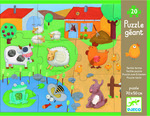 Kids Puzzle Animal Farm for 3++ Years 8pcs Djeco