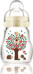 Mam Glass Baby Bottle Feel Good with Silicone T...