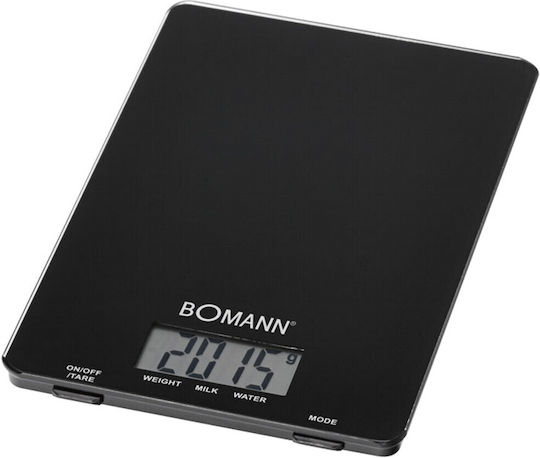 Bomann KW 1515 CB Ψηφιακή Ζυγαριά Κουζίνας έως 5kg Black
