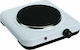 Elite Elite EHP 0285W Enamel Countertop Single Burner White