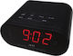 Akai CR002A-219 Tabletop Digital Clock with Alarm & Radio CR002A-219